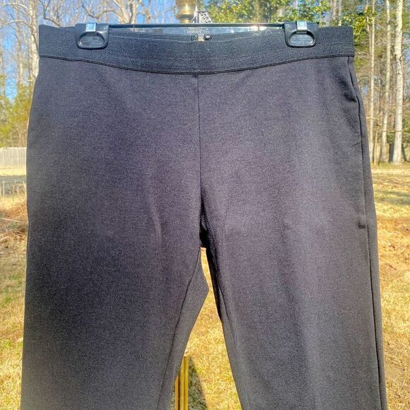 J.Crew Black Stretch Zipper Legging Pants - Picture 3 of 6